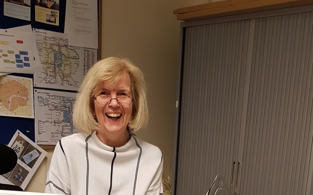 What’s made Sue so happy?